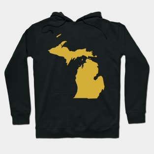 Michigan state map Hoodie